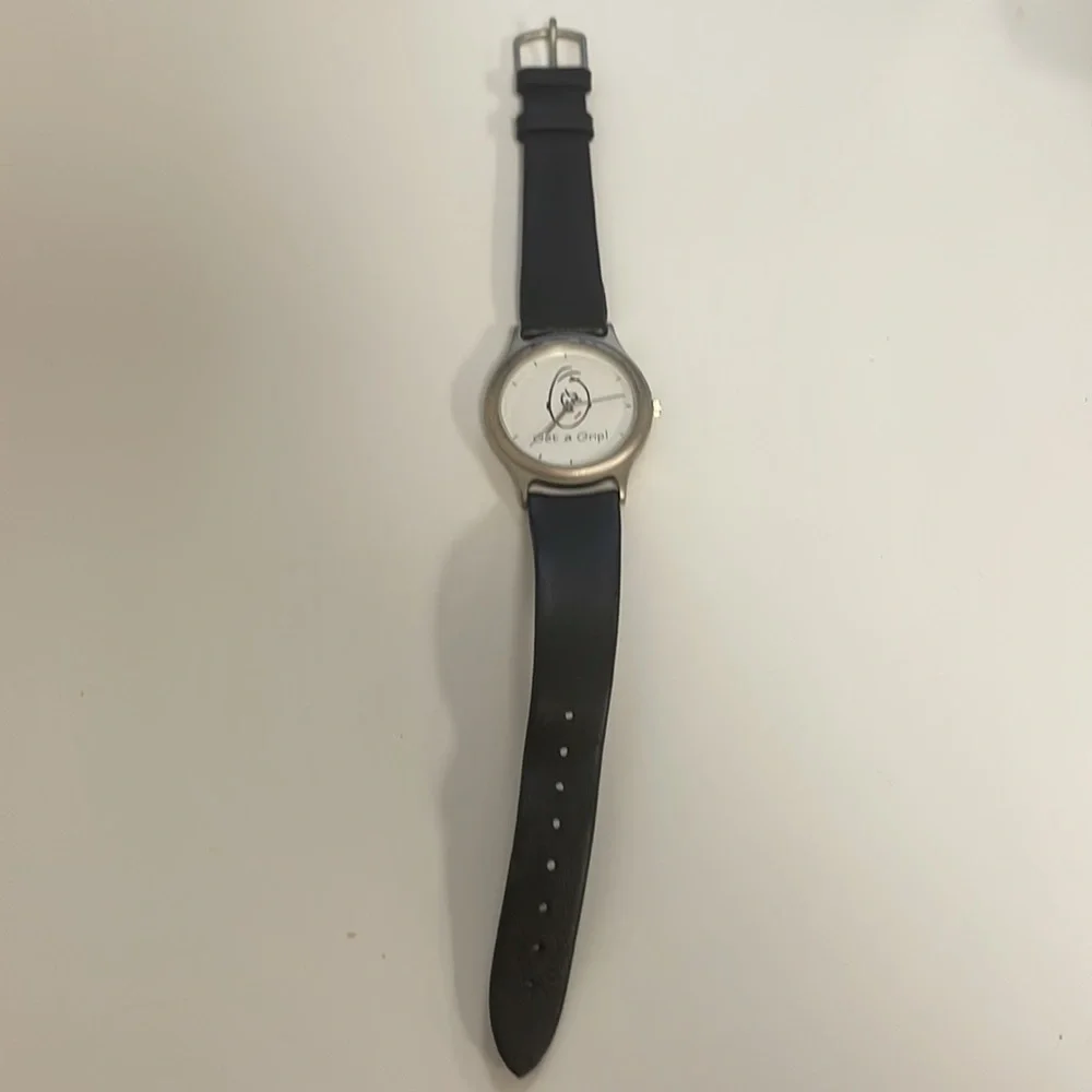 Vintage 90’s Jim Benton Get a Grip! Watch Black Band School Days